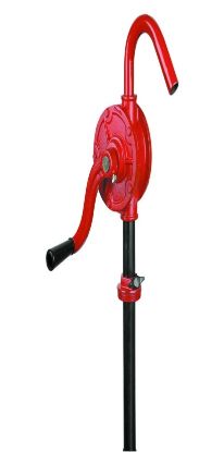 Picture of Vertical CAST IRON Mannual Hand Operated Rotary Barrel Pump-Pump inlet:1 Inch, Capacity:5 Ltr/20 Turns