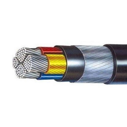 Picture of Aluminum Armoured XLPE PVC Cable-Size:25 Sq.mm, Number of Core:3.5 Core