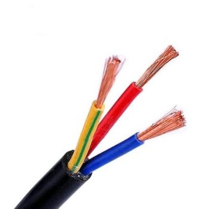 Picture of Round Copper Flexible Cable-Number of Core:3, Wire Size:0.75 Sq.mm