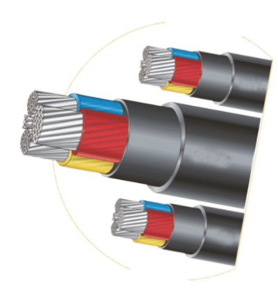 Picture of Aluminum Unarmoured XLPE PVC Cable-Numbers of Cores:4, Size:4 SQ.MM