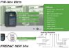 Picture of Drive (FVR-New Micro)-Rated Voltage I/P:200V, Single Phase, Applicable Standard Motor:0.4kW, Rated O/P Current:2.5A