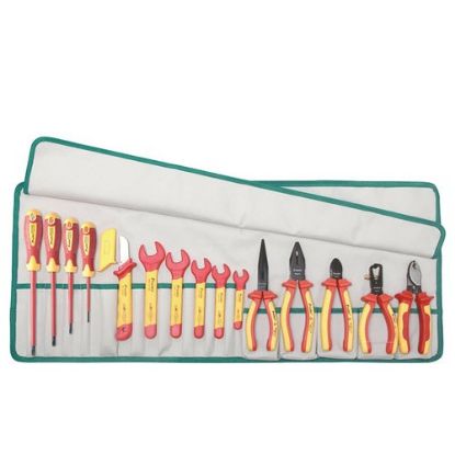 Picture of 1000V INSULATED ROLL TOOL SET FOR HOME & INDUSTRIAL- MODEL NAME:PK-2813M