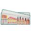 Picture of 1000V INSULATED ROLL TOOL SET FOR HOME & INDUSTRIAL- MODEL NAME:PK-2813M