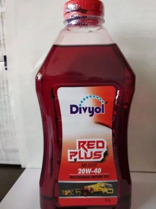 Picture of ENGINE OIL RED PLUS ,GRADE  - 20 W 40 , SIZE -  20 L 