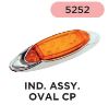 Picture of Side Indicator (Oval CP)-Part No.5252
