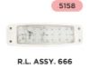 Picture of Roof Lamp (666) Part No.5158