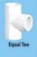 Picture of SUPREME AQUA GOLD MOULDED PIPE FITTING EQUAL TREE - SCH80 EQUAL TEE (Size-50mm)
