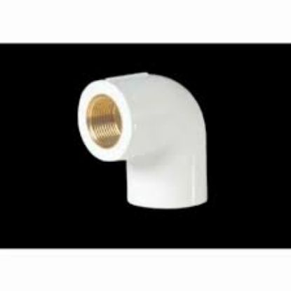 Picture of SUPREME AQUA GOLD FEMALE THREADED ELBOW SCH -80 , 25 x 15 MM, 1"x 1/2"