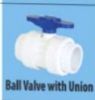 Picture of SUPREME AQUA GOLD MOULDED PIPE FITTING BALL VALVE WITH UNION - SCH80 BALL VALVE WITH UNION (SOL. WELD) (Size-15mm)