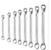 Picture of BI-HEXAGONAL RING SPANNER ,SHALLOW OFFSET -CRV , 8 Pcs Set,  KIT-06-80, E-2006