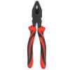 Picture of Eastman Combination Plier, Drop Forged,  Fully Polished, Hardened and Tempered, 8 /200mm, E-2020 , (Double Color Black & Red) KIT0067IHD