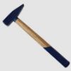 Picture of Eastman Machinist Hammer With Wooden Handle, Full Polished Head, Drop Forge Steel, Size- 300gms, E-3023