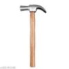 Picture of Eastman Machinist Hammer With Wooden Handle, Full Polished Head, Drop Forge Steel, Size-500gms, E-3023