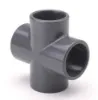 Picture of SUPREME AQUA GOLD MOULDED PIPE FITTING CROSS TREE - SCH80 CROSS TEE (Size-25mm)