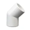 Picture of SUPREME AQUA GOLD MOULDED PIPE FITTING ELBOW 45 DIGREE - SCH80 ELBOW 45 DIGREE (Size-20mm)