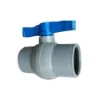 Picture of SUPREME AQUA GOLD MOULDED PIPE FITTING BALL VALVE (SOL. WELD) PLASTIC BALL - SCH80 BALL VALVE (SOL. WELD) PLASTIC BALL (Size-65mm)