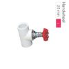 Picture of SUPREME AQUA GOLD MOULDED PIPE FITTINGS - SCH80Screw Tap with Handle Wheel (Size-25mm)