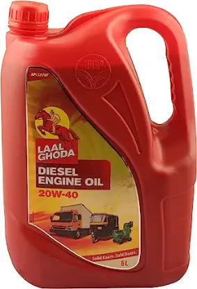 Picture of Lal ghoda oil_Grade : Hp 20w40_Size : 5L - copy